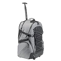 Tenba Shootout Large Backpack with Wheels - Silver/Black (632-332)