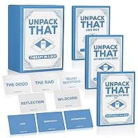 Bundle Original Game and 3 Expansions Love, Affirmation, and Spirituality Decks 200 Cards for self Improvement and strengthening Relationships
