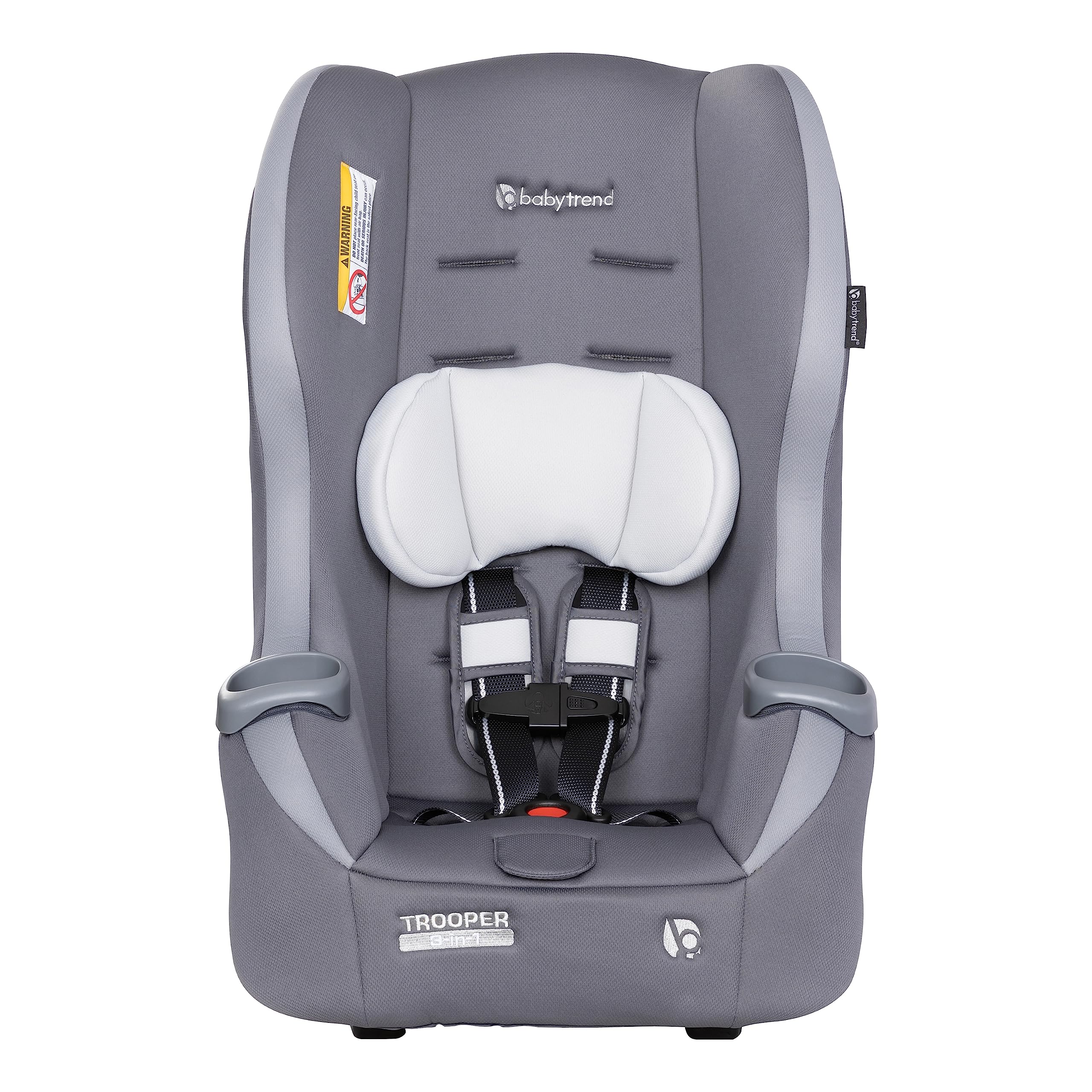 Baby Trend Trooper 3-in-1 Convertible Car Seat, Dash Grey