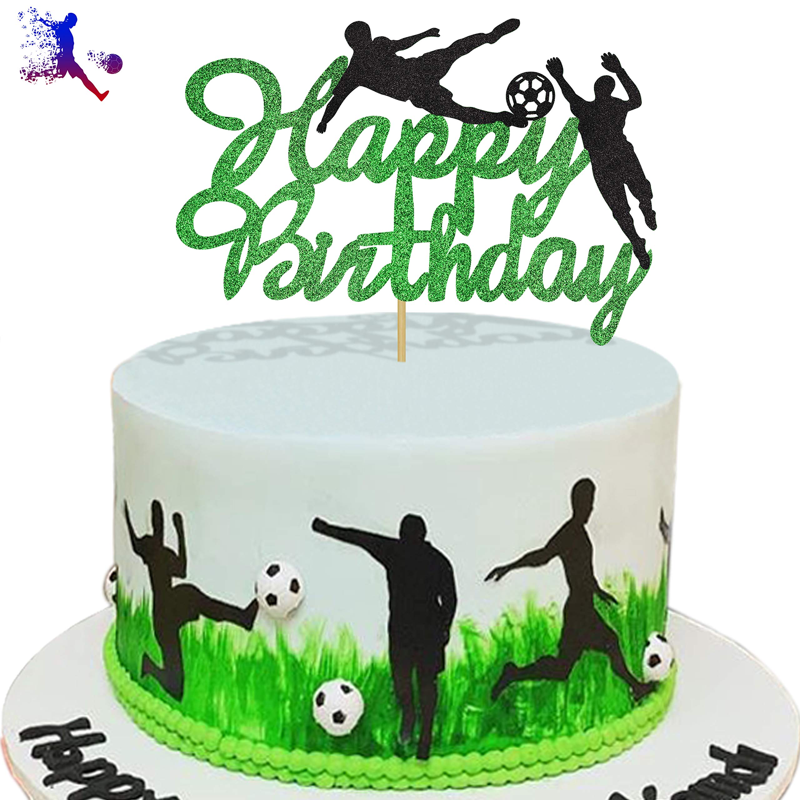 Football Cake Topper Football Birthday Cake Toppers Children Party Dessert  Decor Athlete Sports Cake Ornament Soccer Game Decor - AliExpress