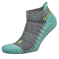 Balega Womens Silver Noshow Compression-Fit Running Socks For Men And Women