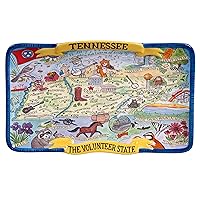 Certified International Tennessee Souvenir Rectangular Platter 13