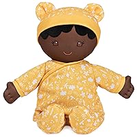 GUND Baby Sustainable Baby Doll, Plush Doll Made from Recycled Materials, for Babies and Newborns, Yellow, 12”
