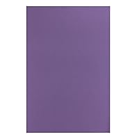 Hygloss Sheets for Crafts Colorful Foam for DIY Arts & Craft, 12” x 18”, Purple, 10 Piece
