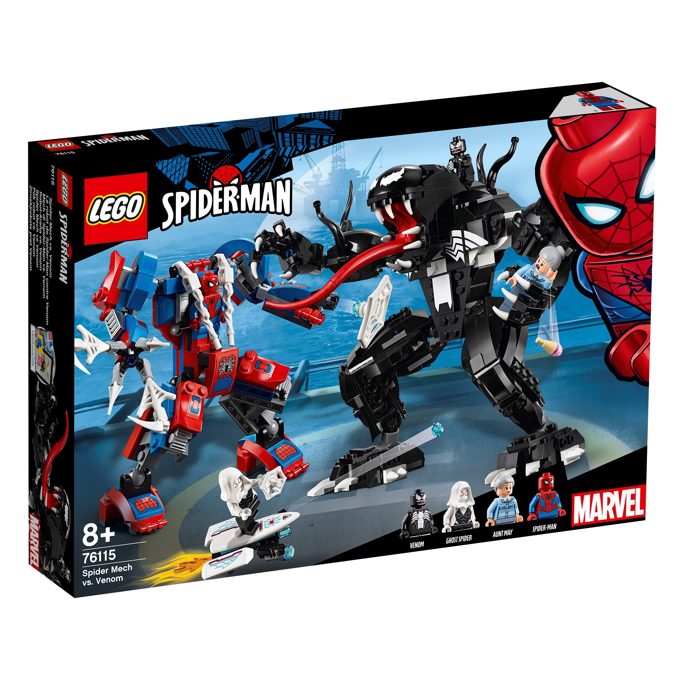 Mua LEGO Super Heroes 76115 Spider-Man vs. Venom, Block, Toy, Designed For  Boys trên Amazon Nhật chính hãng 2023 | Giaonhan247