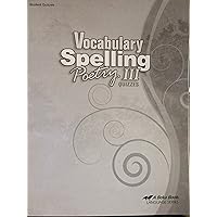 Vocabulary Spelling Poetry III Student Quizzes