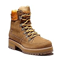 Timberland Courmayeur Valley 防水レザーとファブリックハイカー