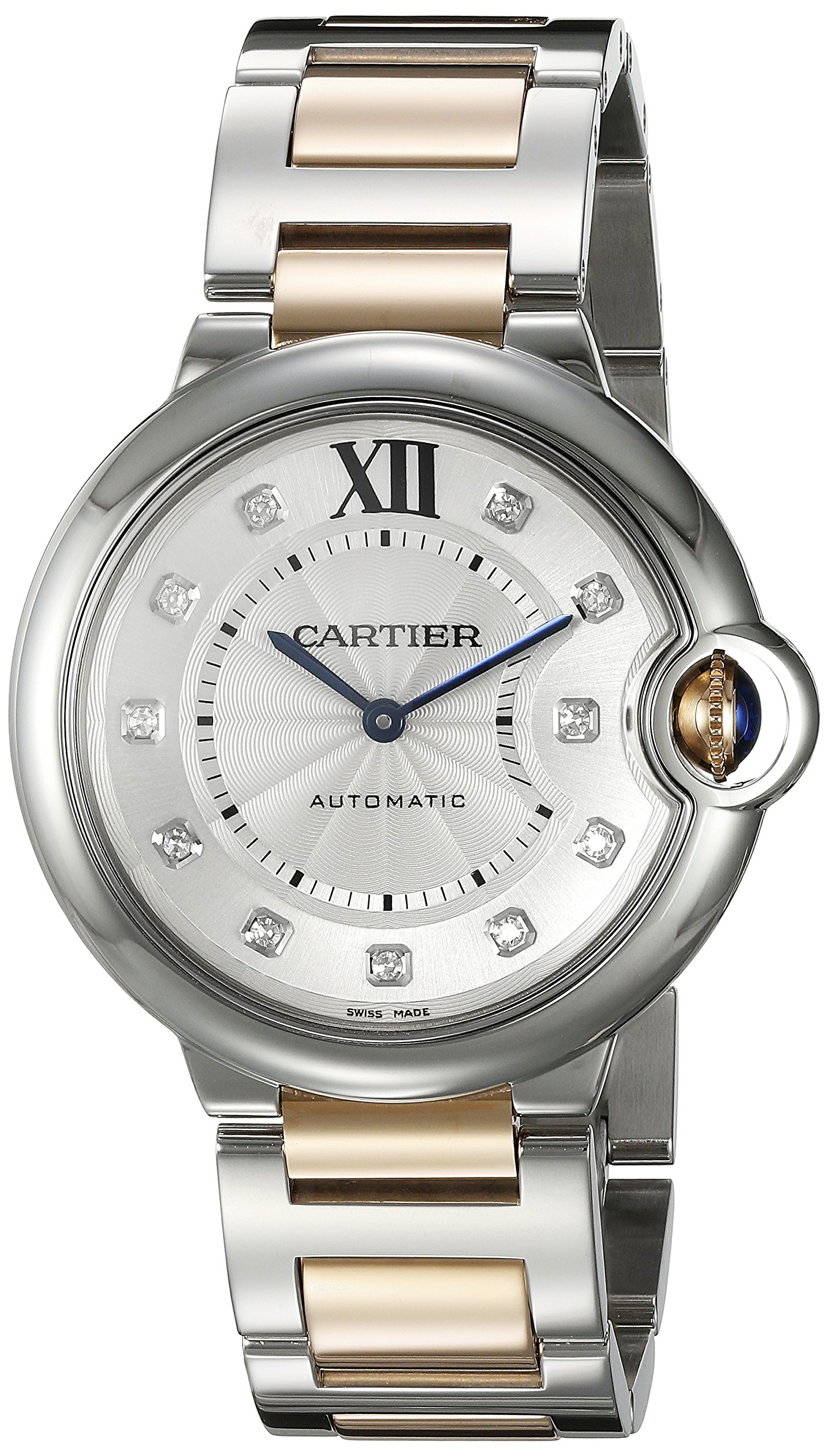 Cartier Women's WE902031 Ballon Bleu Analog Display Automatic Self Wind Two-Tone Watch