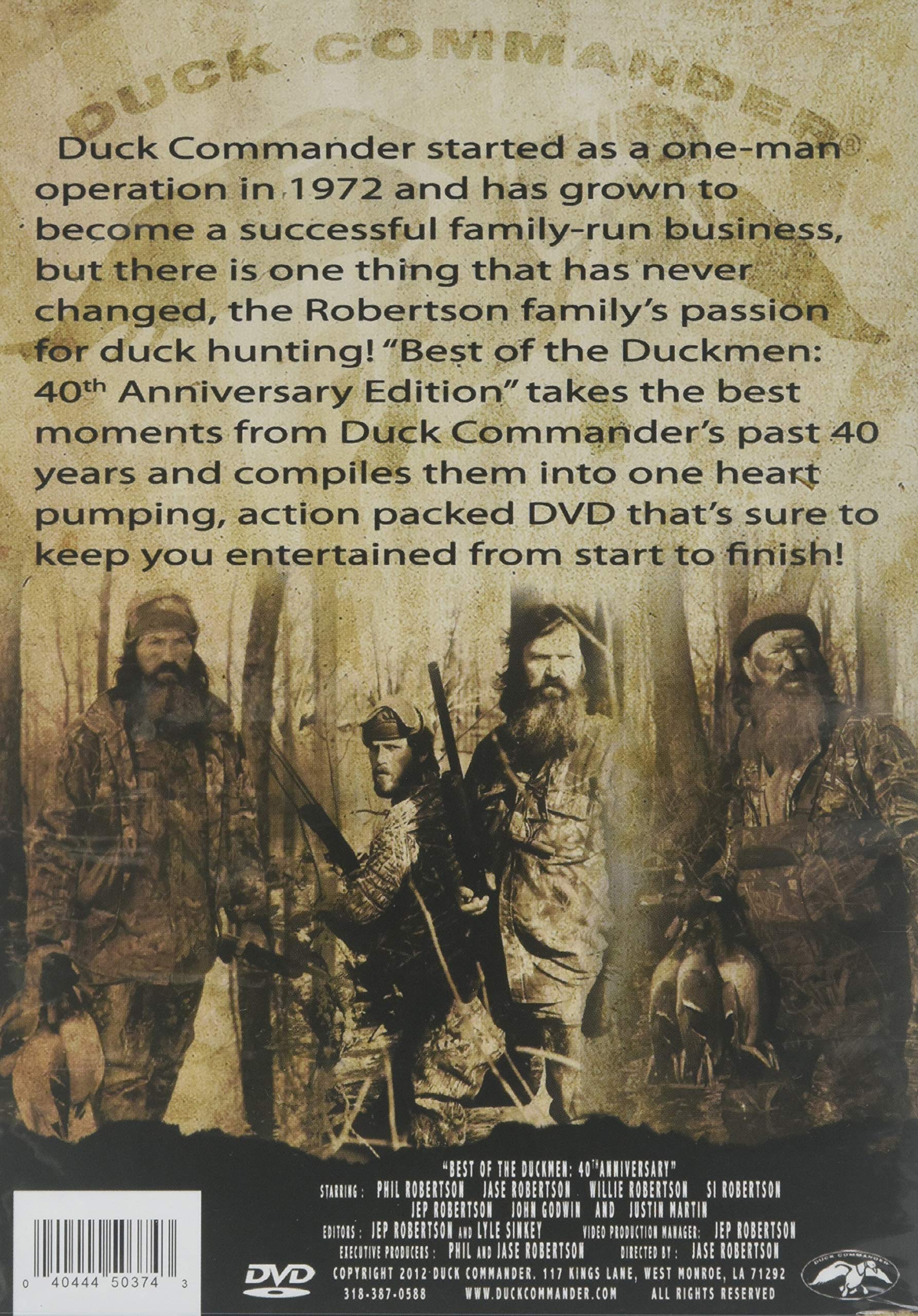 Best of The Duckmen 40th Anniversary Hunting DVD