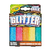 Crayola Glitter Chalk 5ct