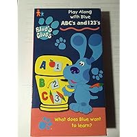 Blue's Clues - ABC's and 1,2,3's [VHS]