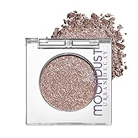 URBAN DECAY 24/7 Moondust Eyeshadow Compact - Long-Lasting Shimmery Eye Makeup and Highlight - Up to 16 Hour Wear - Vegan Formula – Space Cowboy (Champagne Gold Silver Sparkle)