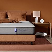 Casper Sleep Element, Queen Medium Firm Mattress - Memory Foam AirScapeTM Cooling + Support - 100-Night Trial - 10 Year Warranty - CertiPUR-US Mattress, Grey