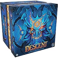 Descent: Legends of the Dark Board Game - Epic Dungeon-Crawling Adventure! Cooperative Strategy Game for Kids & Adults, Ages 14+, 1-4 Players, 3-4 Hour Playtime, Made by Fantasy Flight Games
