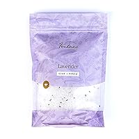 Fontana Candle Co - Epsom Salt Bath Soak | Lavender 24 oz | Essential Oil and Soothing Coconut Oil | Natural Magnesium Flakes Scented Bath Salts