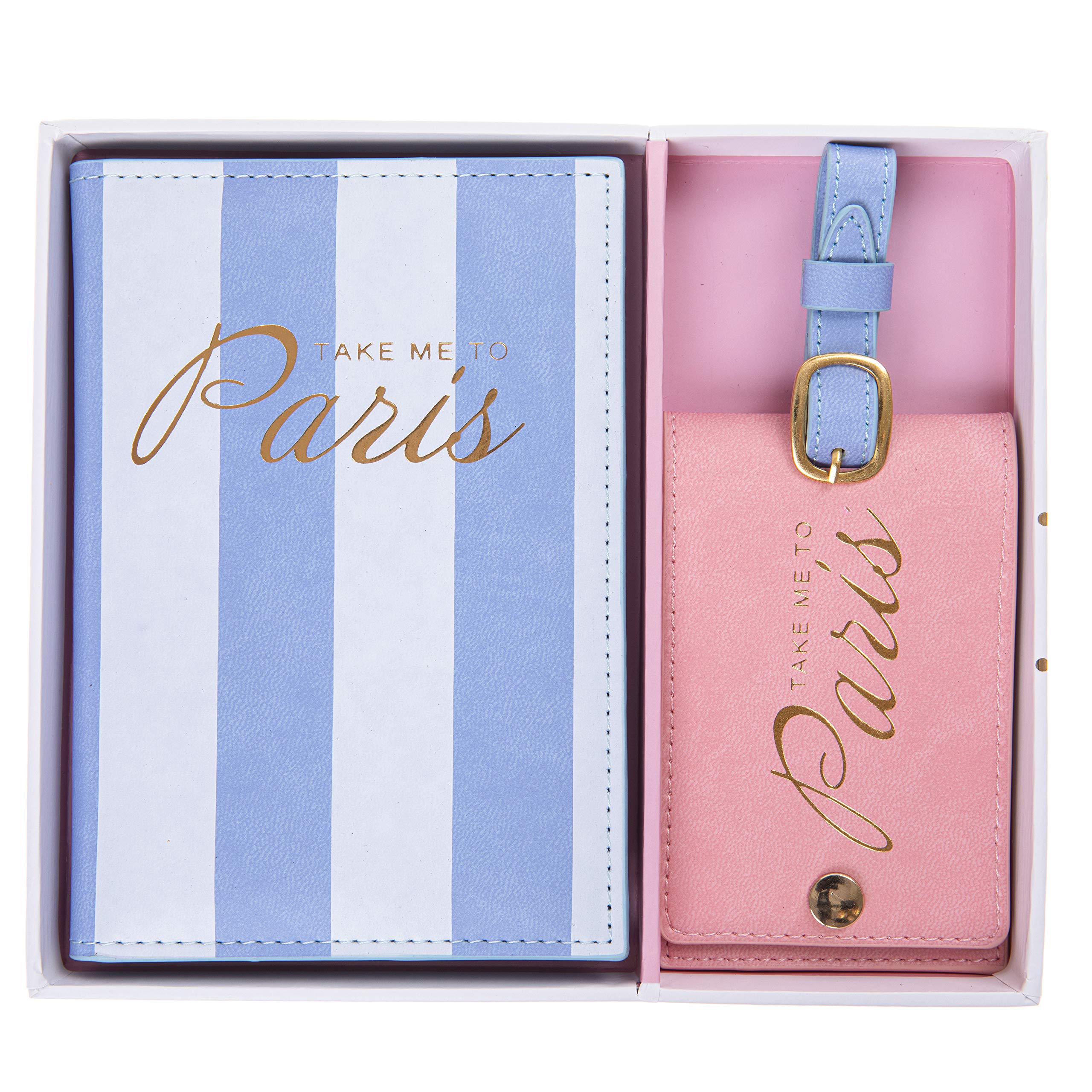 Graphique Passport Case and Luggage Tag Set, Paris – 3.7” x 5.5