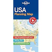 Lonely Planet USA Planning Map Lonely Planet USA Planning Map Paperback