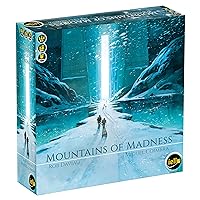 IELLO: Mountains of Madness, Strategy Board Game, Inspired By Popular Novel At the Mountains of Madness, 60 Minute Play Time, 3 to 5 Players, Ages 14 and Up