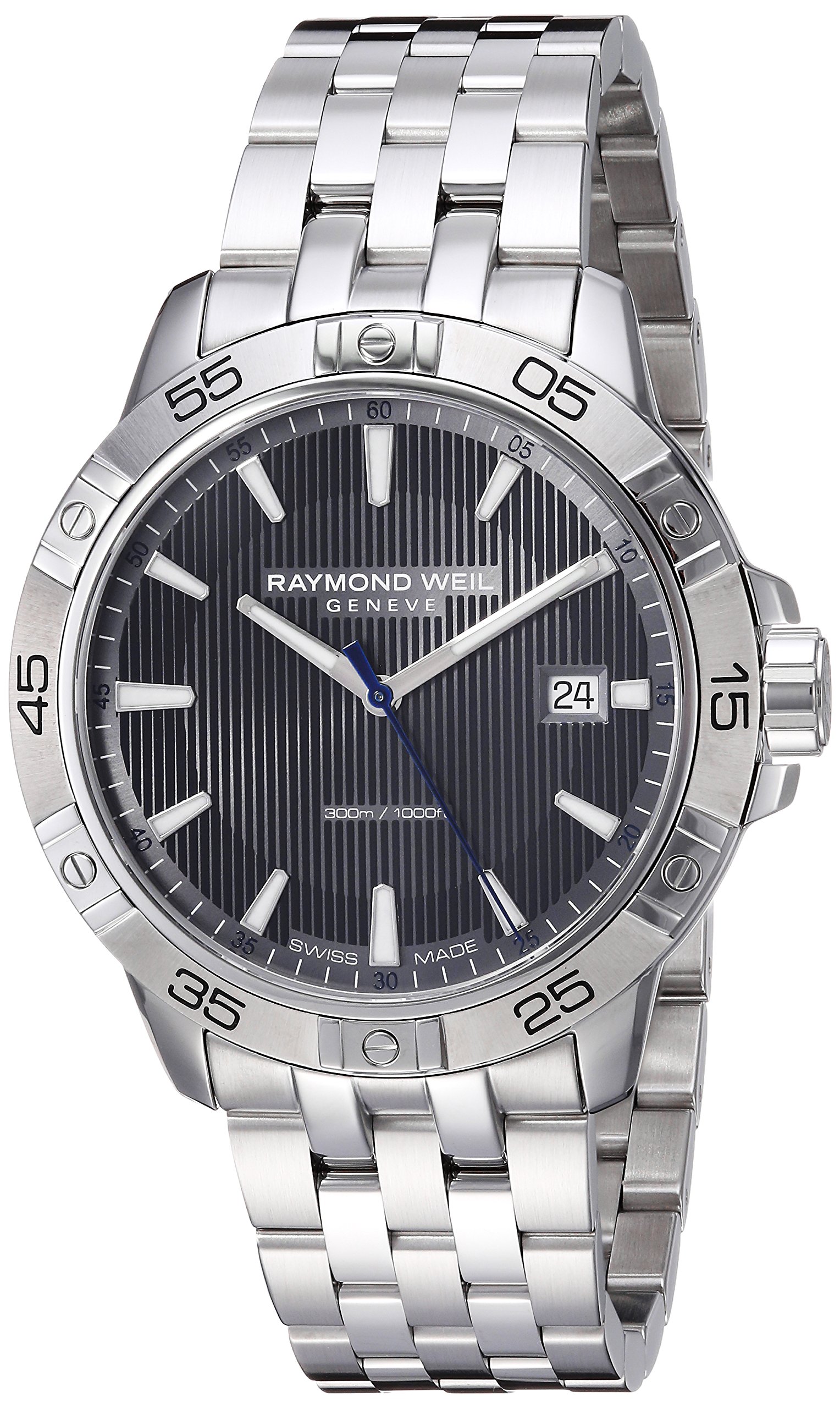 RAYMOND WEIL Men's 8160-ST2-60001 Tango Analog Display Quartz Silver Watch