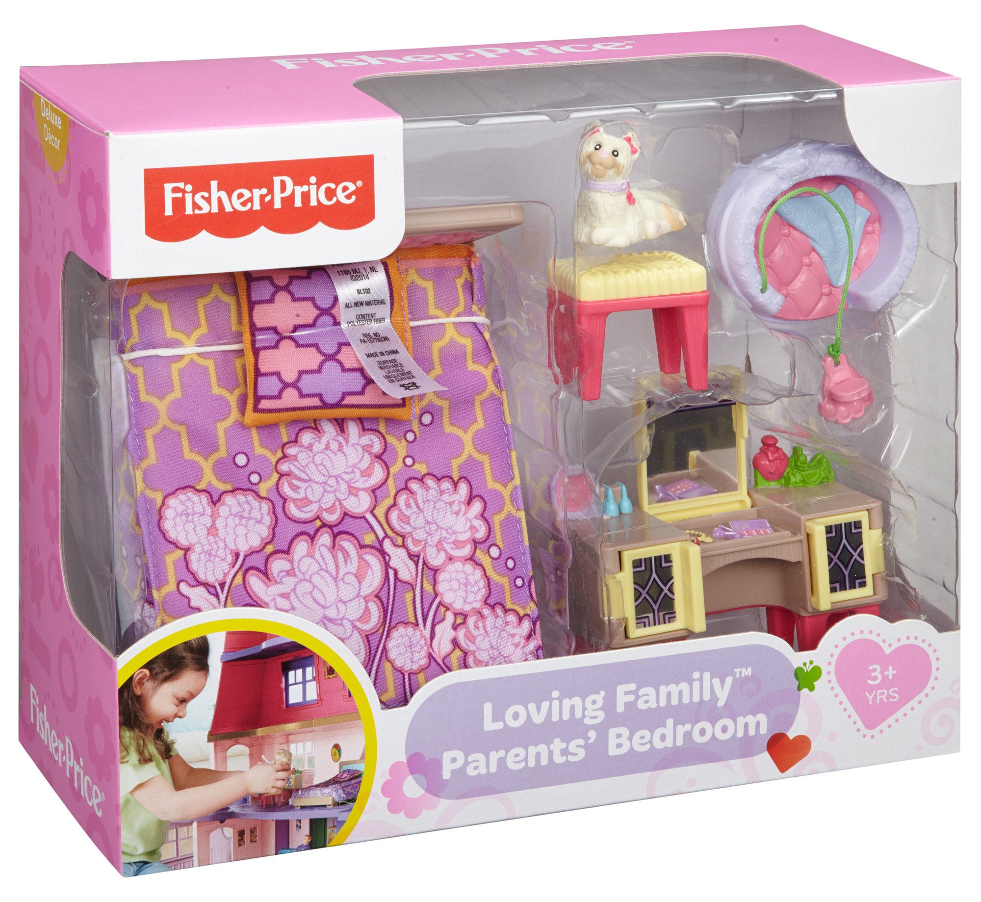 Fisher-Price Loving Family Parents' Bedroom