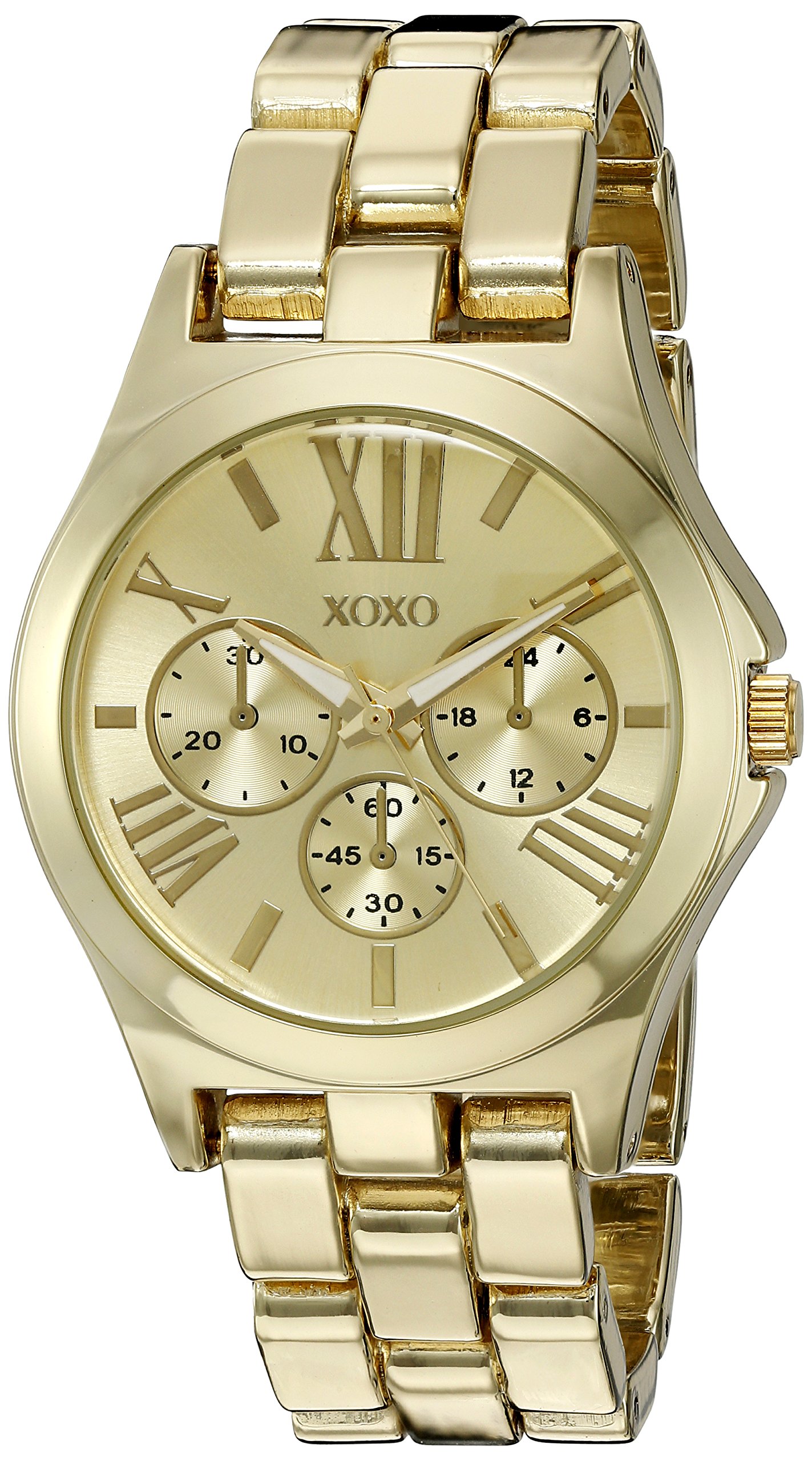 XOXO Women's Quartz Metal and Alloy Watch, Color:Gold-Toned (Model: XO5864)