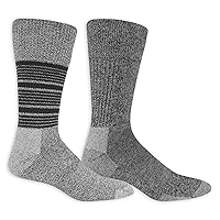 Men's Advanced Diabetic Blisterguard Socks - 2 & 3 Pair Packs - Non-Binding Cushioned Comfort