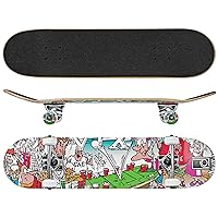 Roller Derby Street Series Complete Skateboard, Beginner, Teen, Adult, 31X7