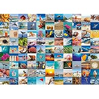 Ravensburger 99 Seaside Moments 1000 Piece Jigsaw Puzzle for Adults - 12000410 - Handcrafted Tooling, Made in Germany, Every Piece Fits Together Perfectly