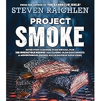 Project Smoke: Seven Steps to Smoked Food Nirvana, Plus 100 Irresistible Recipes from Classic (Slam-Dunk Brisket) to Adventurous (Smoked Bacon-Bourbon ... (Steven Raichlen Barbecue Bible Cookbooks) Project Smoke: Seven Steps to Smoked Food Nirvana, Plus 100 Irresistible Recipes from Classic (Slam-Dunk Brisket) to Adventurous (Smoked Bacon-Bourbon ... (Steven Raichlen Barbecue Bible Cookbooks) Paperback Kindle Hardcover Spiral-bound
