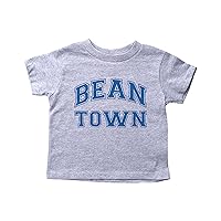 Boston Toddler Shirt/Bean Town/Unisex Kids Crew Neck Tee/Sizes 2T-5/6T