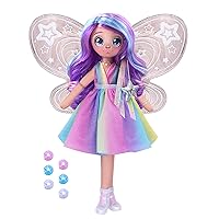 Light Up Doll Pack – 1pc Toy | Magical Fairy Fashion Doll Stella, Multicolor (13827)
