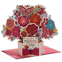 Hallmark Pop Up Musical Mothers Day Card with Light (Displayable Pot of Flowers, Plays Happy by Pharrell Williams)