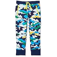 Amazon Essentials Boys and Toddlers' Zip-Pocket Fleece Jogger Pant (Previously Spotted Zebra)