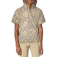 Reyn Spooner Men's Plus-Size 50th State Flower Classic Fit Pullover Hawaiian Shirt