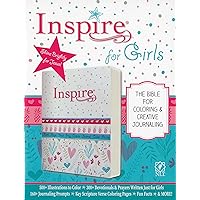 Tyndale NLT Inspire Bible for Girls (Softcover): Journaling and Coloring Bible for Kids – Over 500 Scripture Illustrations to Color - Creative Bible Journal that Inspires a Connection with God Tyndale NLT Inspire Bible for Girls (Softcover): Journaling and Coloring Bible for Kids – Over 500 Scripture Illustrations to Color - Creative Bible Journal that Inspires a Connection with God Paperback
