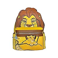 Mufasa and Simba Cosplay Womens Double Strap Shoulder Bag Purse