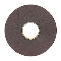 VHB Tape 5952 Double-Sided Acrylic Foam Tape - Heavy Duty, Industrial Mounting Tape - 1 inch width x 36 yards length, 45 mil thick - Black