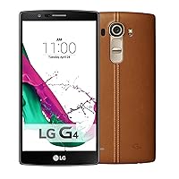 LG G4 H815 Factory Unlocked Cellphone, International Version No Warranty, 32GB, Brown Leather