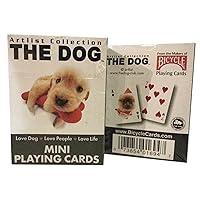 The Dog Mini Playing Cards (Holiday Version)
