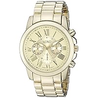 XOXO Women's XO228 Gold-Tone Bracelet Watch