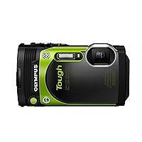 OM SYSTEM OLYMPUS TG-870 Tough Waterproof Digital Camera (Green)