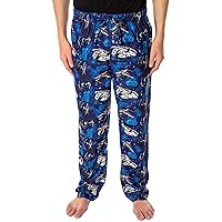 Star Wars Men's Millennium Falcon X-Wing Tie Fighter Allover Pattern Adult Sleep Lounge Pajama Pants