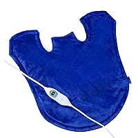 Deluxe Heating Pad Wrap for Neck, Shoulder, and Back, Blue, Small