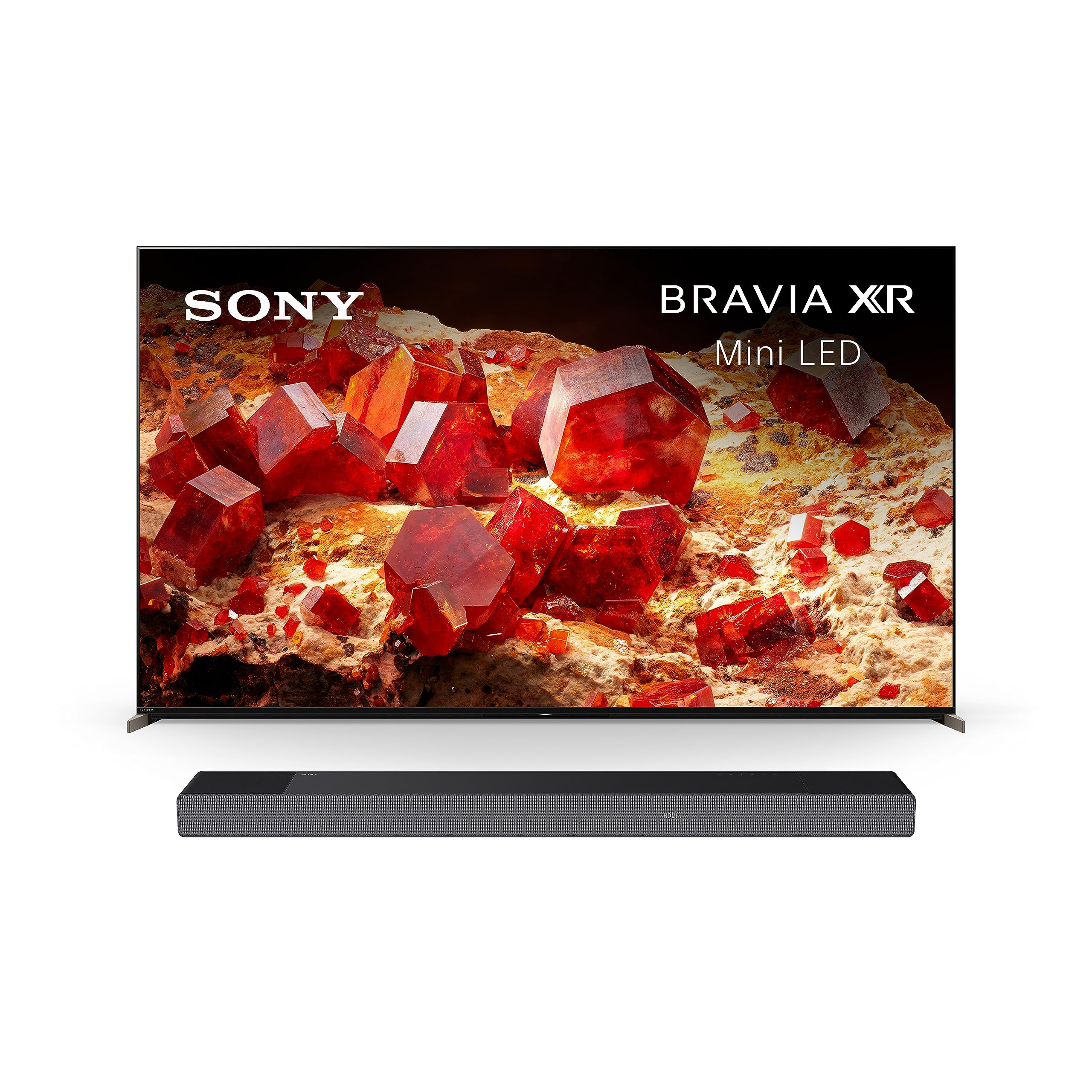 Sony 65 Inch BRAVIA XR X93L Mini LED 4K HDR Google TV HT-A7000 7.1.2ch Dolby Atmos Sound Bar