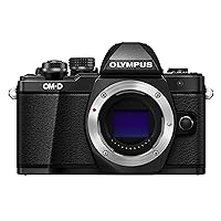 OM SYSTEM OLYMPUS OM-D E-M10 Mark II Mirrorless Camera (Black) - Body only