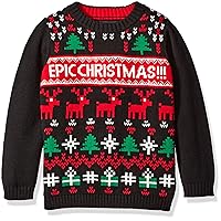 Blizzard Bay Boys Ugly Christmas Sweater Animals