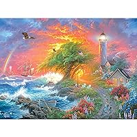 Cra-Z-Art - RoseArt - Abraham Hunter - Coastal Light - 1000 Piece Jigsaw Puzzle