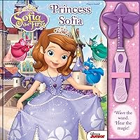 Disney Junior - Sofia the First - Princess Sofia Magic Wand and Book Set - PI Kids (Play-A-Sound)