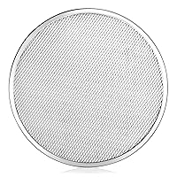 New Star Foodservice 50967 Restaurant-Grade Aluminum Pizza Baking Screen, Seamless, 14-Inch, Pack of 6