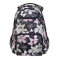 Roxy Women Shadow Swell 24 L Medium Backpack, Anthracite Sunny Floral Swim, One Size